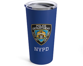 Bicchiere da detective NYPD da 20 once