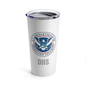 DHS Homeland Security Seal Tumbler 20oz