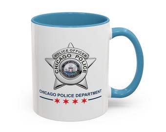 Chicago Police Accent Coffee Mug (11, 15oz)