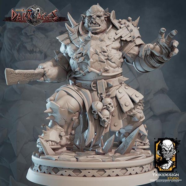 Grun’Thak the Broken Claw • DnD • TTRPG • Wargaming miniatures