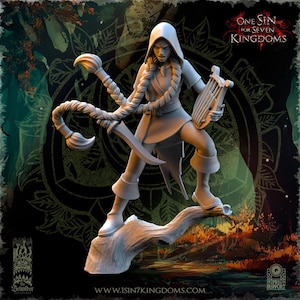 EE Death Dancers Musician • DnD • TTRPG • Wargaming miniatures