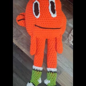 Amigurumi crochet Darwin Watterson from The Amazing World of Gumball