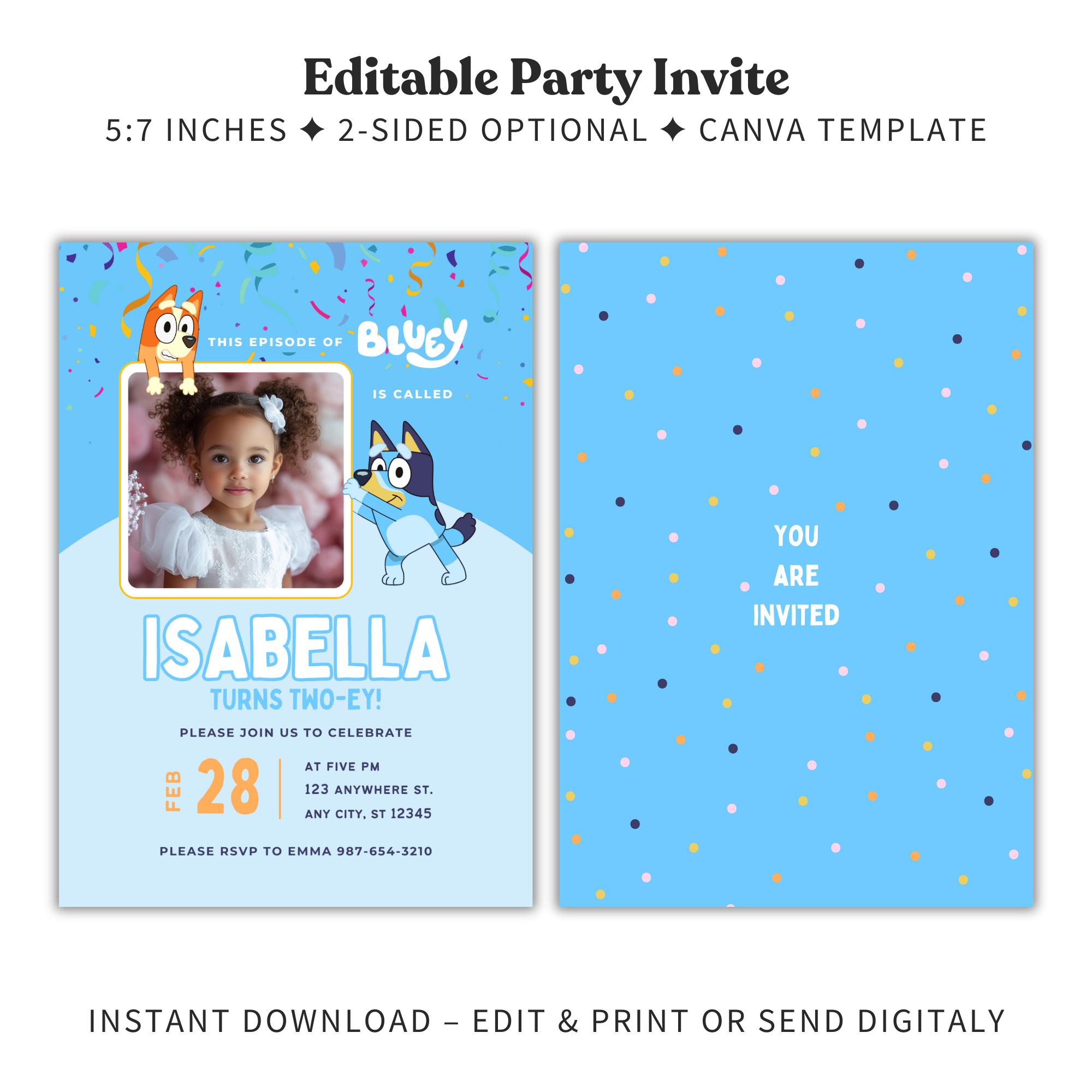 Editable Canva Template