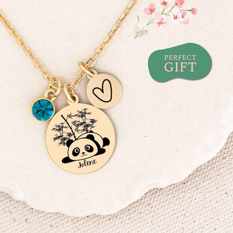 Panda Necklace - Etsy