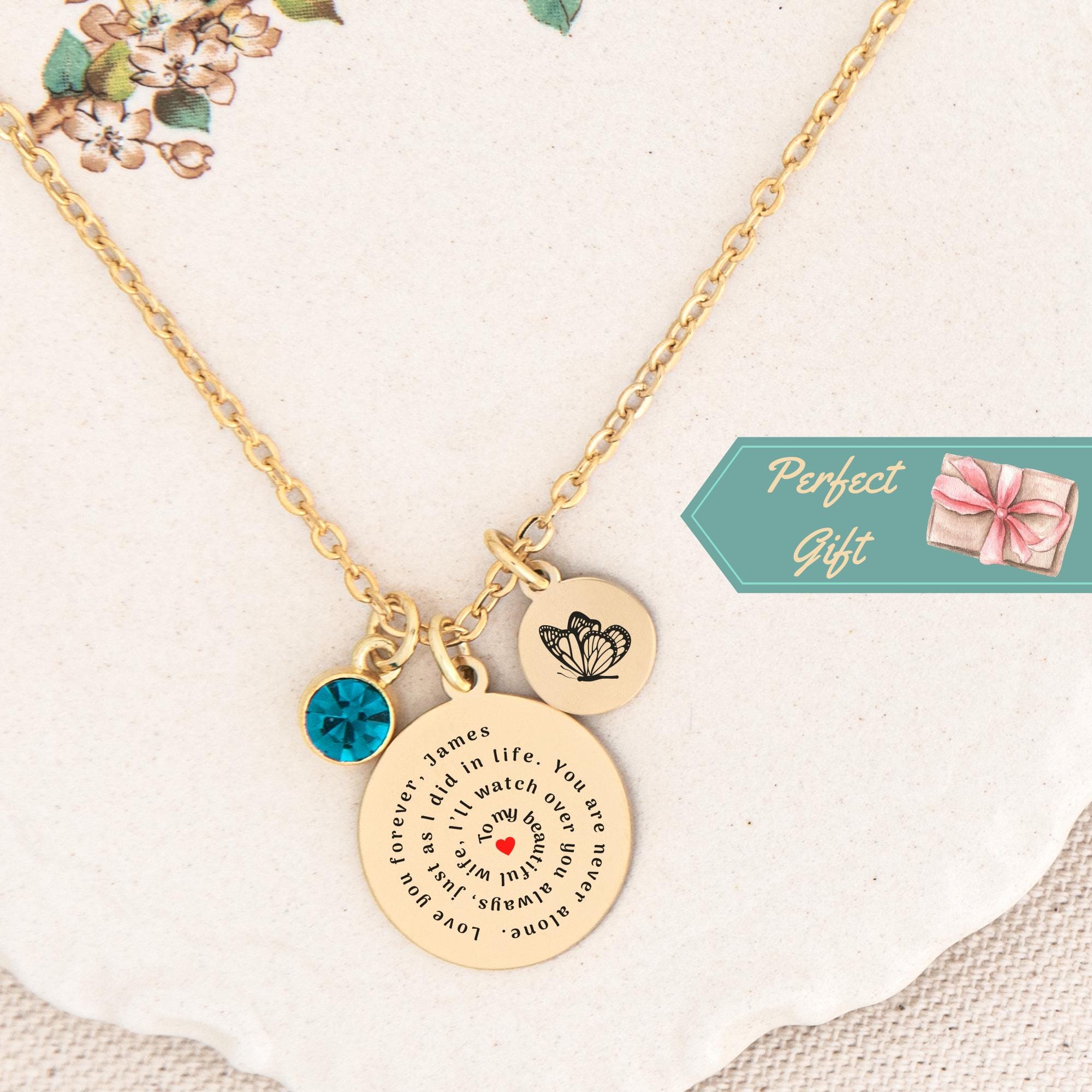 Remembrance jewelry for husband best sale