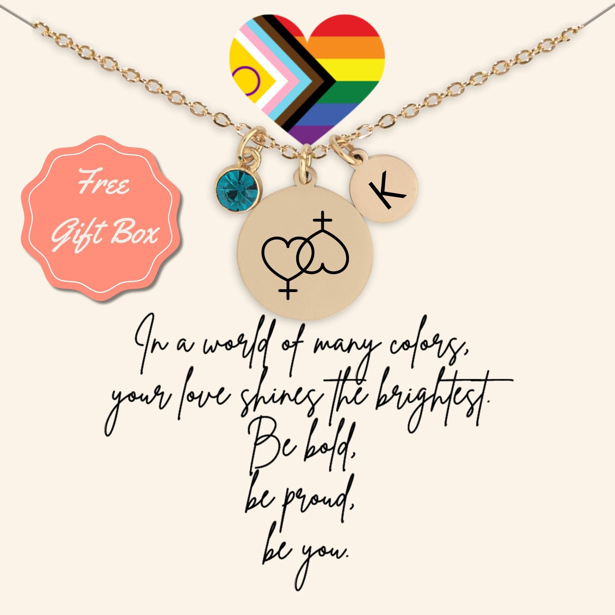 Double Venus Symbol Heart Etsy