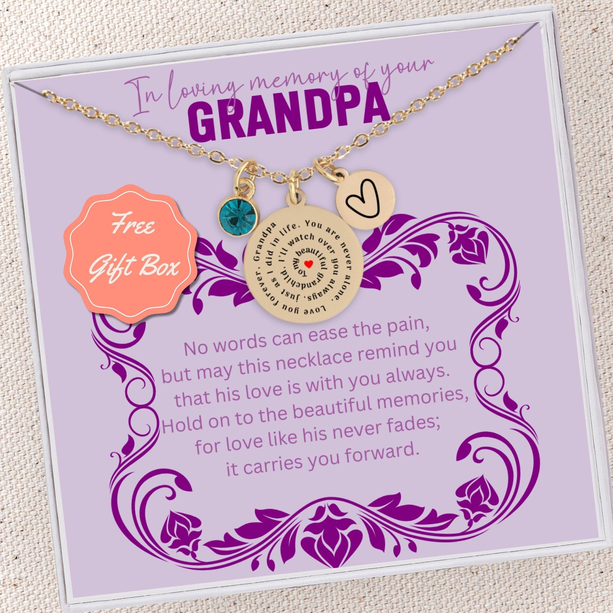 Grandpa Necklace Etsy