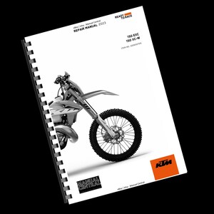 KTM 2023 - 150 EXC XC-W - Service Workshop Repair Manual