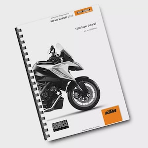KTM 2019 - 1290 Super Duke GT - Workshop Repair Service Manual