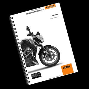 German language - KTM 2016 - 390 Duke - Reparaturanleitung - Workshop Service Repair Manual