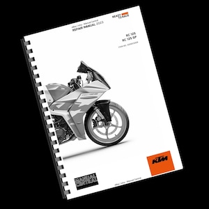 KTM 2023 - RC 125 GP - Service Workshop Repair Manual