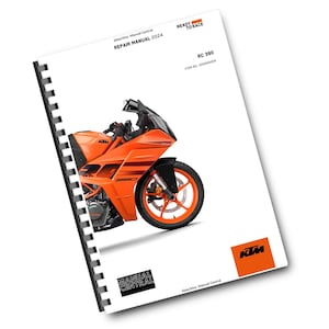 KTM 2024 - RC 390- Service Workshop Repair Manual