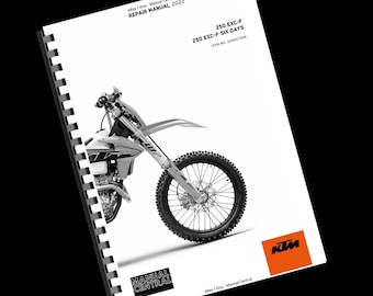 KTM 2017 - 250 EXC-F Six Days - Service Workshop Repair Manual - Etsy