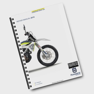 Husqvarna 2018 - 701 Enduro - Service Workshop Repair Manual
