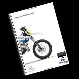 German Language - Husqvarna 2024 - TE 250 300 PRO - Reparaturanleitung - Workshop Service Repair Manual