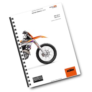 KTM 2024 - 450 SX-F XC-F - Service Workshop Repair Manual