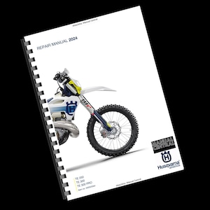 Husqvarna 2024 - TE 250 300 PRO - Service Workshop Repair Manual