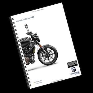 Husqvarna 2023 - Svartpilen 200 - Service Workshop Repair Manual
