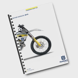 Husqvarna 2015 - FC 250 - Service Workshop Repair Manual