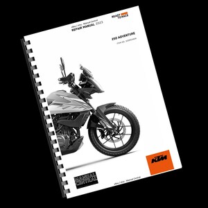 KTM 2023 - 250 Adventure - Service Workshop Repair Manual