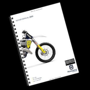 Husqvarna 2023 - TC 125 Heritage - Service Workshop Repair Manual