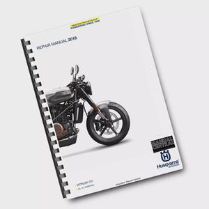 Husqvarna 2018 - Vitpilen 701 - Service Workshop Repair Manual