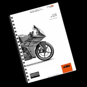 KTM 2023 - RC 390 GP - Service Workshop Repair Manual