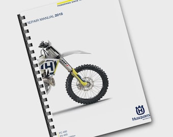 Husqvarna 2018 - FC 450 FX 450 - Manuel de réparation et d'entretien