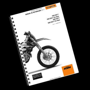 Spanish Language - KTM 2017 - 450 500 Exc-f Six Days - Manual De Reparacion - Service Workshop Repair Manual