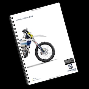Husqvarna 2024 - FE 250 - Service Workshop Repair Manual