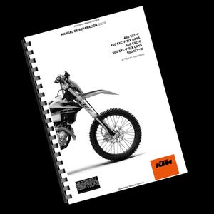 Spanish Language - KTM 2020 - 450 500 Exc-f Six Days Xcf-w - Manual De Reparacion - Service Workshop Repair Manual