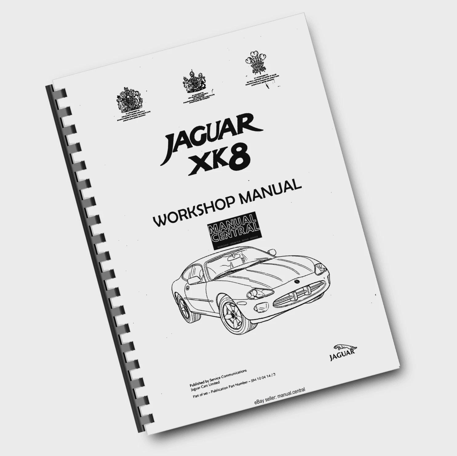 ジャガー X100 XK8 ワークショップ サービス マニュアル 1997 年版 