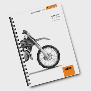 KTM 2014 - 85 SX 19/16 17/14 - Workshop Repair Service Manual