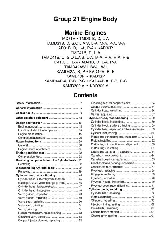 Workshop Manual 31,32,41,43,44,300 Series DEEL1