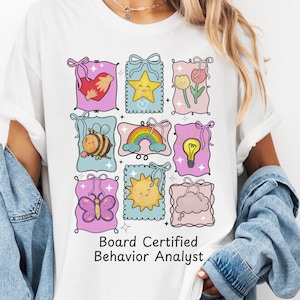 Behavior Analyst Shirt, Comfort Colors Behavior Therapist T-Shirt, New Behavior Specialist Gift, ABA Behavior Tech Tee, Behavior Therapy