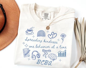 Verhaltensanalytiker Shirt, Komfort Farben Verhaltenstherapeut T-Shirt, neuer Verhaltensspezialist Geschenk, ABA Verhalten Tech Tee, Verhaltenstherapie