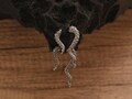 Cthulhu's Grasp | Giant Squid Tentacle Stud Earrings | Gothic Cosplay Jewelry, Fantasy Statement Accessory | Unique Christmas Gift for Her