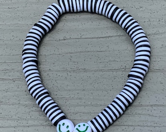 skeleton Clay Bead bracelet