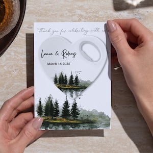 Custom Wedding Magnet Bottle Opener Favors: Heart, Rectangle, Balloon