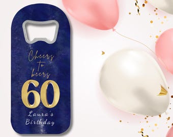 Apribottiglie magnetici personalizzati per il compleanno: regali personalizzati per gli ospiti