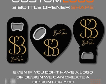 Custom Logo Bottle Opener Magnet: Bulk Promotional Client Gifts