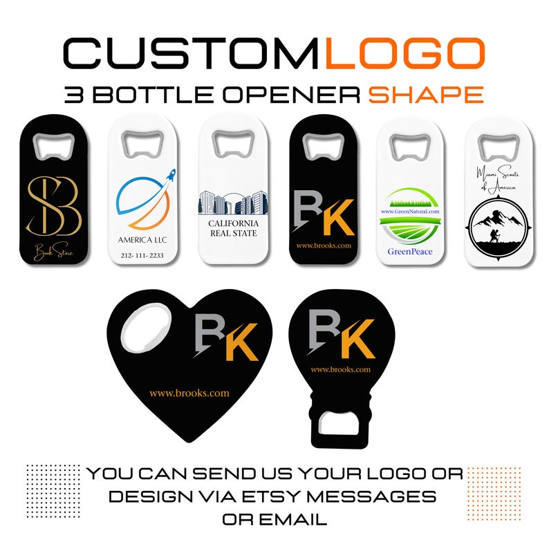 Custom Bottle Opener with Magnet, Promotional Gift, Advertising Magnet, Real Estate, Fridge Magnets, Customer Giveaway Gifts , UV print