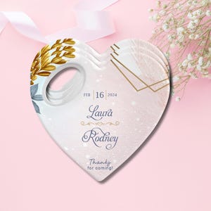 Ouvre-bouteille magnétique personnalisé avec carte, cadeaux de mariage pour invités en vrac, cadeaux de mariage personnalisés