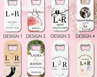 Custom UV Print Bottle Opener: Personalized Wedding Favors