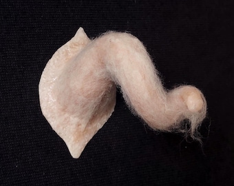 Cola de cerdo de silicona. Reutilizable, realista y segura para la piel.