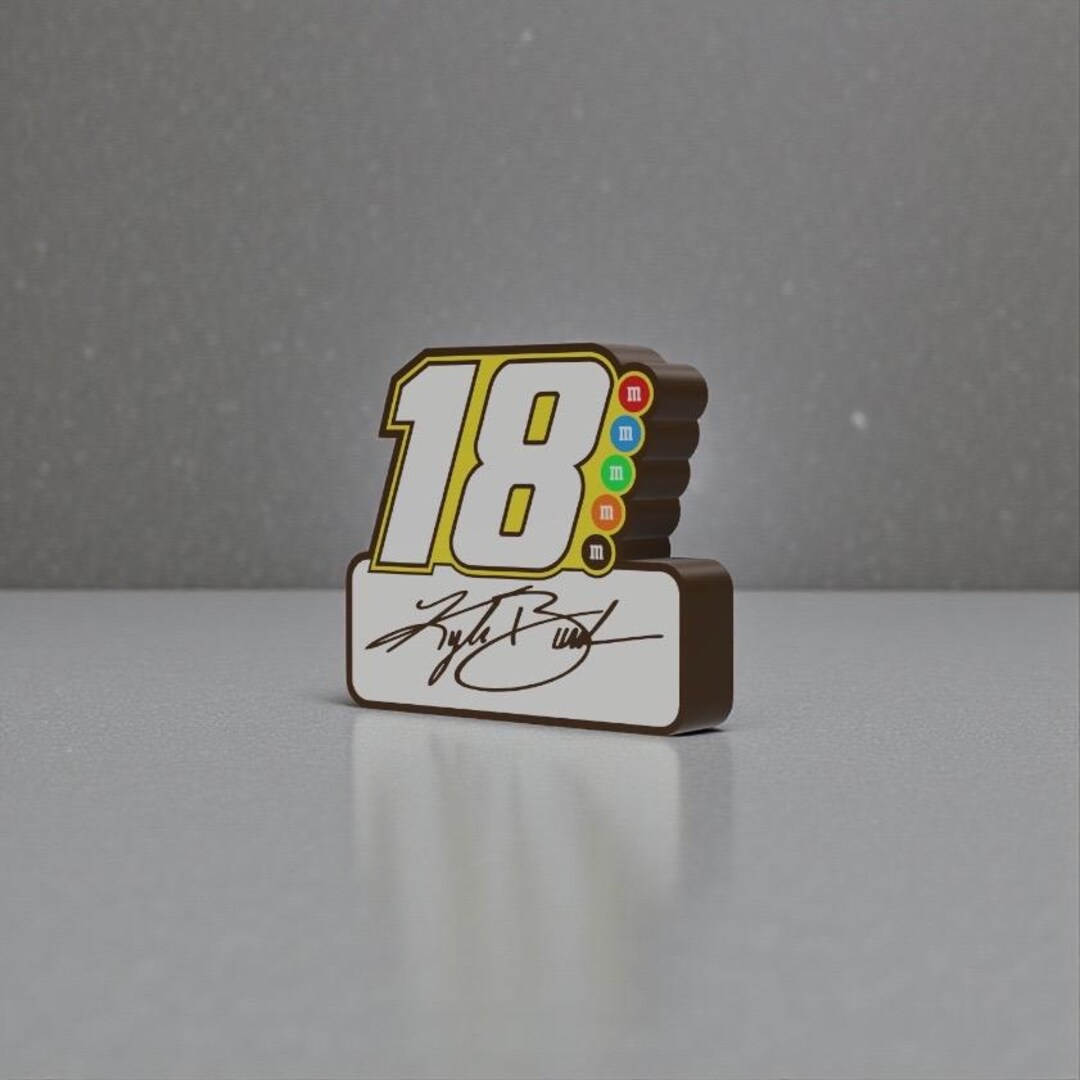 Kyle Busch Lightbox : Racing Car Design - USB LED Lights - Etsy