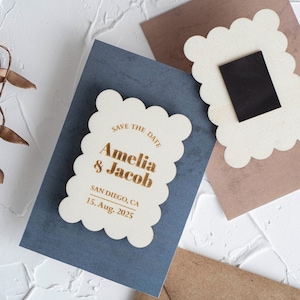 Aimants en bois personnalisés "Retenez cette date" Cadeaux de mariage Aimant en bois gravé Cadeaux de mariage Cadeaux de mariage en gros Cadeaux de mariage élégants