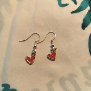 heart earrings