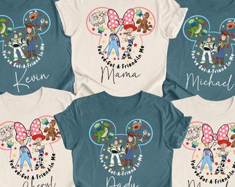 Custom Disney Toy Story Shirt, Toy Story Family Shirt, Personalized Toy Story Shirt, Custom Toy Story Shirt, Custom Toy Story Matching Tee.