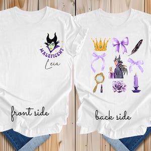 Disney Villain Shirt, Matching Bad Girls Shirt, Evil Friends Shirt, Disney World Maleficent Evil Queen Ursula Cruella Shirt, Bad Witches Tee